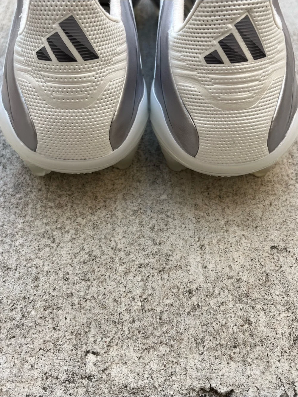 Adidas Copa Pure IV Elite FG Silver Soccer Cleats (JS4243) Men’s Size 11.5